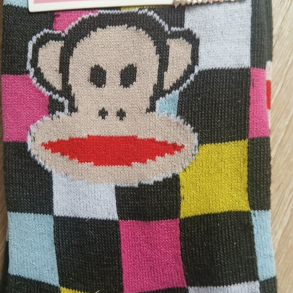 Paul Frank Socks Colorful Checkered Socks Pop Cartoon California Artist - Picture 2 of 7